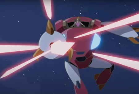 Кадр из мультсериала Рик и Морти: Аниме